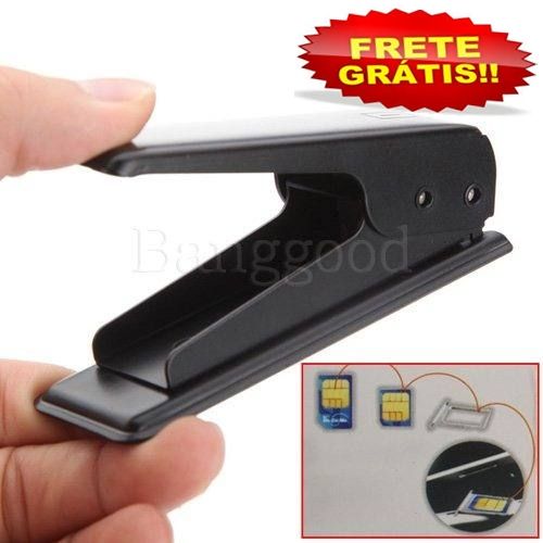 Cortador Chip Sim Card P/ Mini Sim Card - Frete Grátis